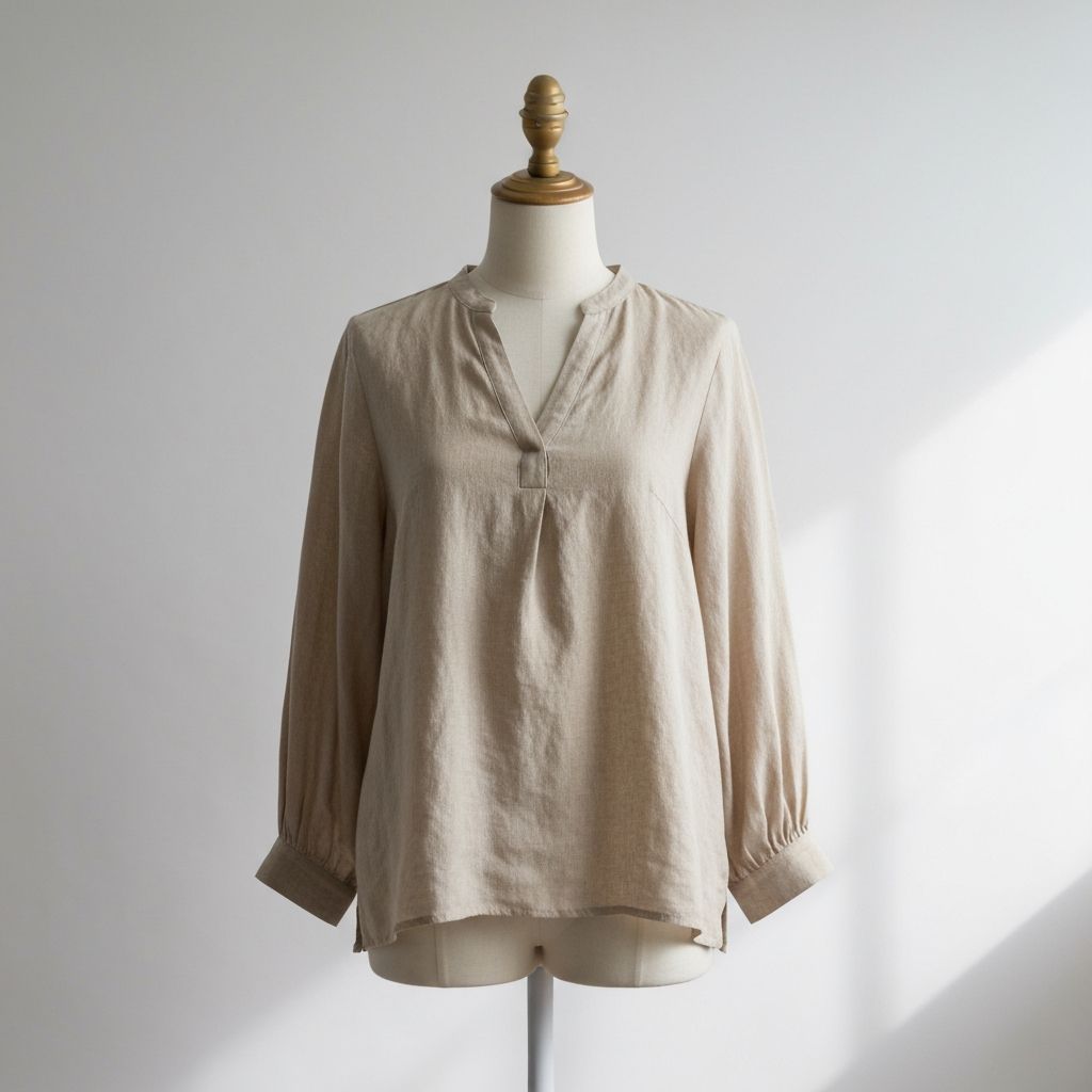 Blusa de Lino Natural